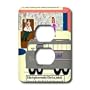 Londons Times Funny Music Cartoons - Retired Greyhound - Light Switch Covers - 2 plug outlet cover