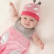 Baby Aspen "Snug As A Bug" Ladybug Snuggle Sack, 0-6 Months