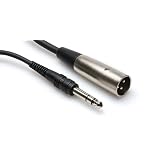 Hosa Cable STX110M 1/4 TRS to XLR Male Cable – 10 Foot for $7.06 + Shipping