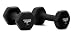 Neoprene Dumbbells Black (Sold in Pairs)