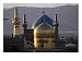 The All-Gold Dome and Minaret of the Shrine of Imam Reza, the 8th Shi-Ite Imam Art Gi...