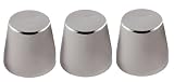 Ateco Stainless Steel Rum Baba Mold, Set of 3