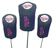 Minnesota Twins Mesh Golf Barrel Head Cover Set - Baseball Sports Merchandise