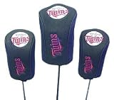 Minnesota Twins Mesh Golf Barrel Head Cover Set