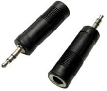 10 1/4"-1/8" Stereo Headphone/Microphone Adapters