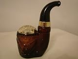 Vintage Avon Wild Country Decanter - Brown Eagle Pipe