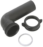 Plumb Shop Div Brasscraft #176-134 MP Black Plastic Disp Elbow