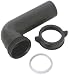Plumb Shop Div Brasscraft #176-134 MP Black Plastic Disp Elbow