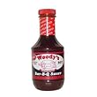 Woody's Authentic Recipe Hot Hickory Flavor Bar-B-Q Sauce (Net Wt. 19.5 oz)