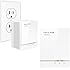 TP-LINK TL-PA6010KIT AV600 Powerline Adapter Starter Kit, Up to 600Mbps, Gigabit Ports, Plug and Play, Power Saving Mode