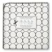 Ultimate Receiving Blanket - Brown Circles