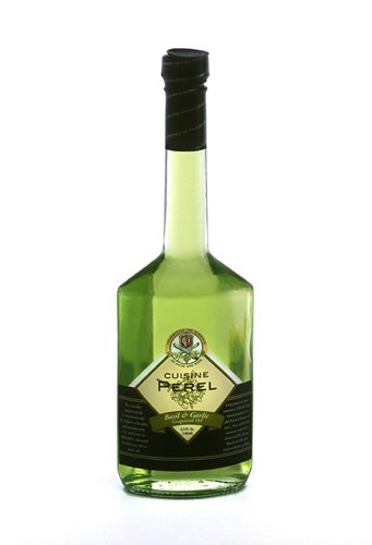 Basil & Garlic Grapeseed Oil by Cuisine Perel