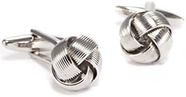 KS - KSC006 Mens Cufflinks, Silver, Copper, Spherical