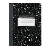 - Marble Cover Wide Rule Composition Book, 9-3/4 x 7-1/2, 100 Pages