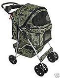 Classic Camouflage 4 Wheel Pet Stroller