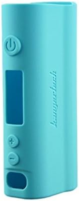 Wilkwish Kangertech Subox Mini 50W Protective Gel Skin Case Silicone Sleeve Cover Fits Subox Mini 50W Kit (Light Blue)
