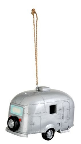 Red Carpet Studios Ltd. Birdie in the Woods Birdhouse Silver Camper