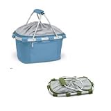 Picnic Time Metro Insulated Basket, Sky Blue