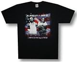 JAY-Z + R. KELLY - Adventure Flag - Black T-shirt