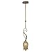 Kenroy Home St. Lucia Latte One-Light Mini Pendant