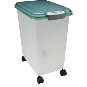 Iris MP-8-GRN Airtight Pet Food Container, Green, 30 Quarts