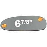 1998-2001 KIA SEPHIA Flat, Driver Side Replacement Mirror Glass by Automotive Mirror Glass