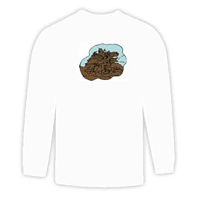Long Sleeve T-shirt with ancient, ruins, construction