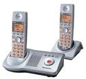 Panasonic KXTG7122ES Digital Cordless Telephone With Answering Maching Twin Pack