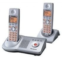 Panasonic KXTG7122ES Digital Cordless Telephone With Answering Maching Twin Pack