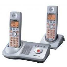 Panasonic KXTG7122ES Digital Cordless Telephone With Answering Maching Twin Pack