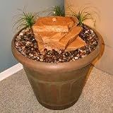 Garden Water Features & Outdoor Fountains item: Aqua Rock 41 Tan Sandstone in Mediterranean Pot Fountain Kit