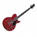 Samick Royale RL 2 Thin Line Fusion Style Guitar Translucent Red
