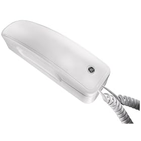 Click here to buy GE 29280GE1 Basic Corded Slimline Phone with Caller ID (White) by General Electric.