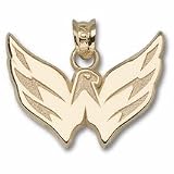 Washington Capitals 5/8 Eagle Pendant - Gold Plated Jewelry
