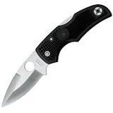 Search : Spyderco Native Lightweight Plain Edge Knife, Black