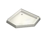 KOHLER K-9542-96 Memoirs Neo-Angle Shower Receptor, Biscuit