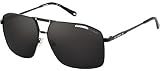 Carrera Carrera 19 Matte Black / Grey Polarized Metallgestell Sonnenbrillen