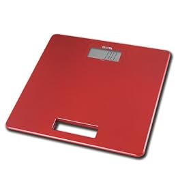 Tanita HD357RD Super Slim Scale Red