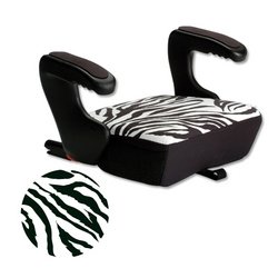 clekjacket Booster Seat Cover - Zebra