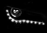 2007-2009 Saturn Sky HeadLamp White Light LED Strips 09 (audi style)