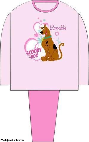 Scooby Doo Lovable Girls Pyjamas 2-3 Years