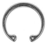 Stainless Steel 15-7 Int Retaining Ring, 1 Shaft OD x .042 Thick x 1.111 OD (Pack of 10)