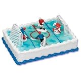 Hockey Cake Toppers - Set of 6