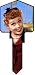 I Love Lucy California Schlage SC1 House Key