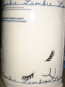 Bath & Body Works Snuggable Huggable Lambie Blanket - Snuggie