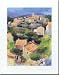 Coux, Le Village En Ardeche by Jean Francois Millan Fine Art Print / Poster 16.00 x 19.75 in. Image