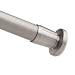 Moen 52-5-BN Donner Commercial 5-Foot Stainless Steel Shower Rod Set, Brushed Nickel