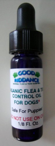 Organic Herbal Flea & Tick Control Oil for Dogs