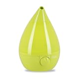 Crane Drop Shape Ultrasonic Cool Mist Humidifier with 2.3 Gallon output per day - Green