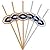 NFL Officially Licensed 6-pack Team Logo Sip Straws